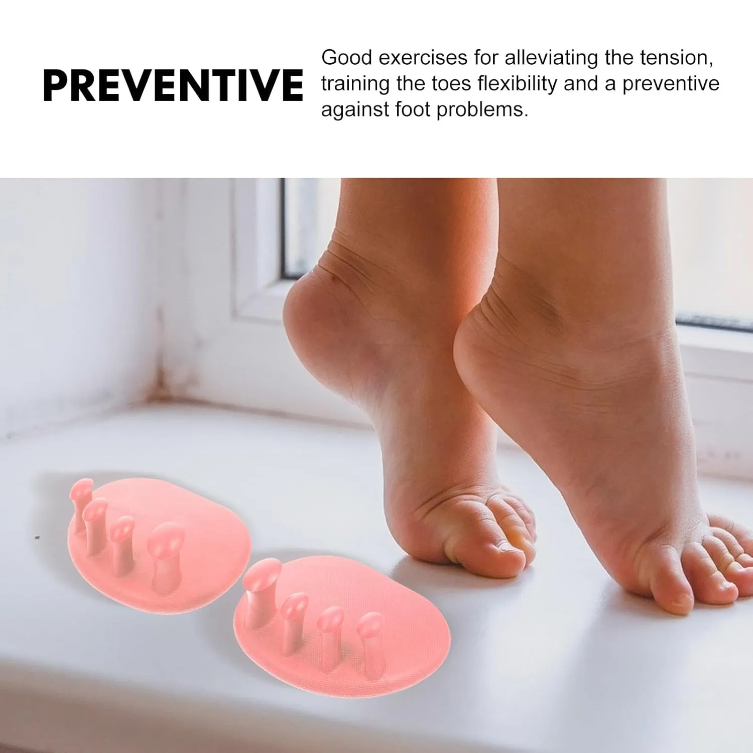 1 Pair Arch Trainer Exerciser Eversion, Hallux Valgus Arch Trainer, Bunion Separation Arch Trainer, For Enhanced Leg Tightening, Hip Lifting ()