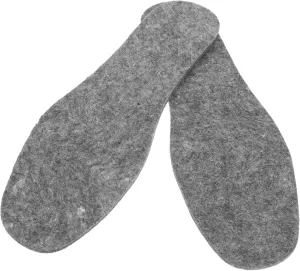 1 Pair Cuttable Wool Felt Insoles Breathable Warmth Winter Comfort for Men Women Boots Shoes Size s