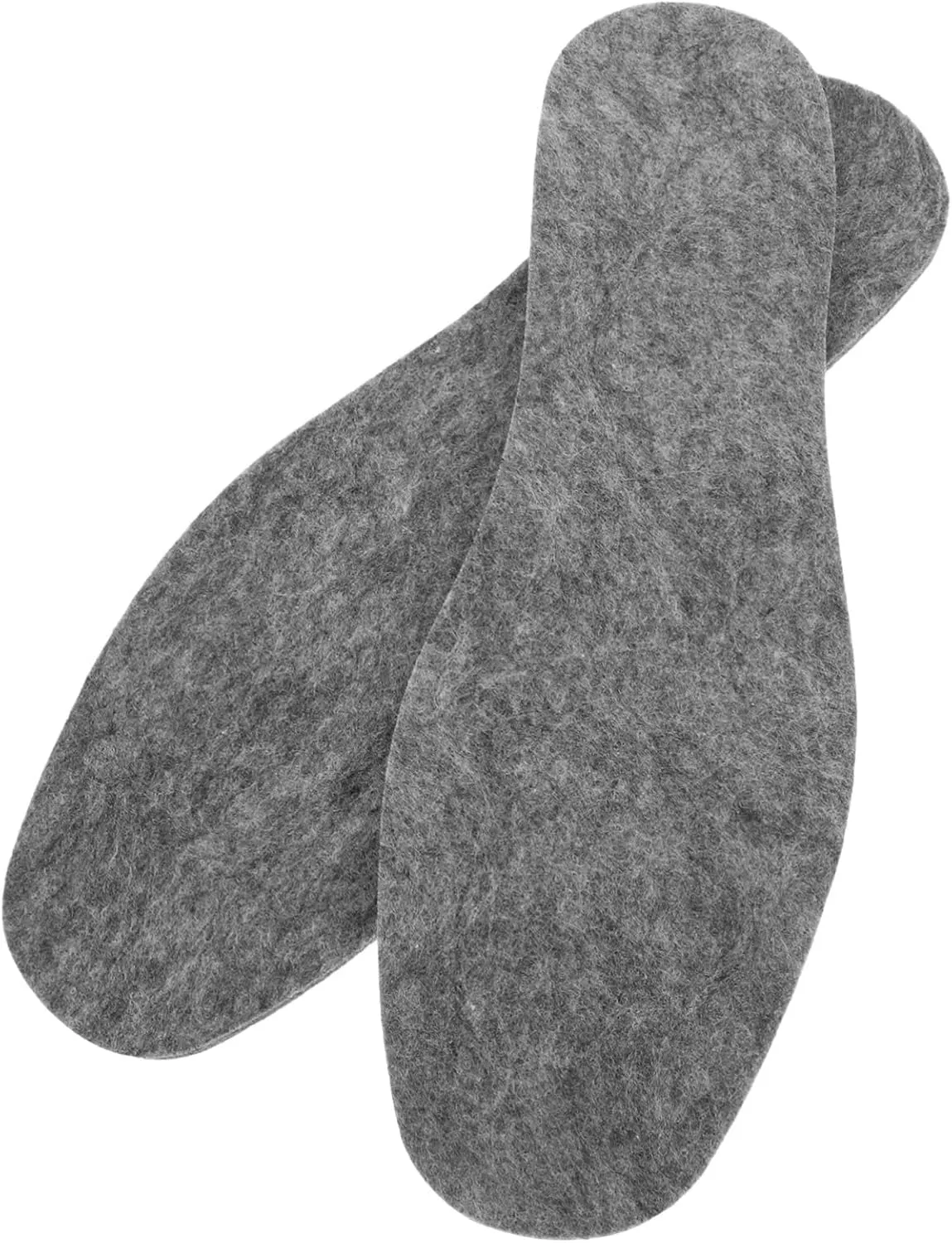 1 Pair Warm Wool Insoles for Boots Soft Breathable Cuttable Shoe Inserts for Men Women for Winter Comfort Sweat Absorbing Foot Fatigue Relief