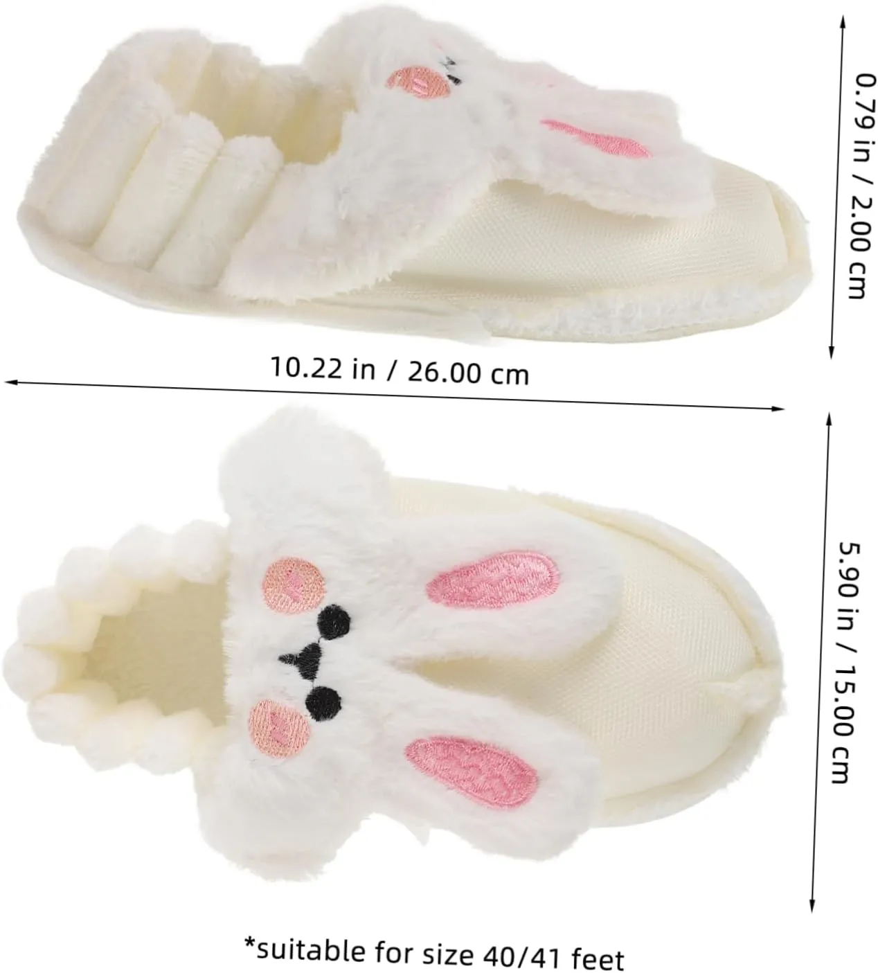 1 Pair Winter Warm Faux Fur Lining for Clogs Removal Liners Cozy Inner Soles Breathable Slipper Liners for Men Women