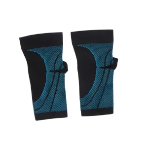 1Pair Compression Foot Sleeve Socks for Men Women Elastic Fascia Support Socks Stylish Lackish Green for Plantar Ankle Support and Heel Relief