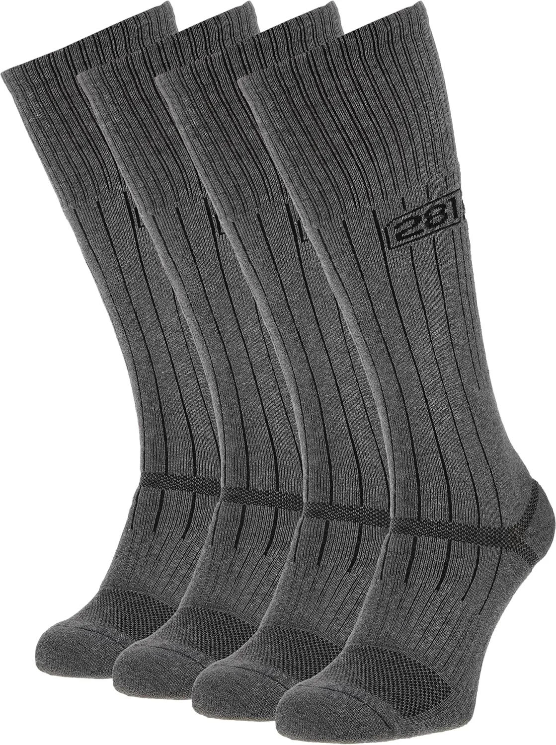 281Z Military Demi Season Breathable Mid Calf Uniform Boot Socks - Army Tactical Trekking Hiking - Outdoor Fishing Hunting