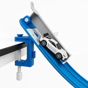 3D-Printed Desktop Clamp Adapter for Blu Track Classic – Dual-Lane Racing Starter Gate & Adjustable Non-Slip Mount (Third-Party Accessory, Not Affiliated)