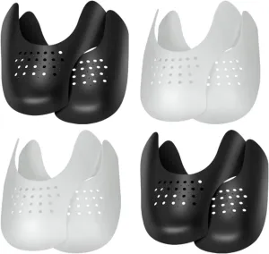 4 Pairs Anti-Wrinkle Shoes Crease Protectors Toe Box Decreaser, Shoes Crease Guards for Sneaker and Running Casual Shoes, Men's 7-12/ Women's 5-8