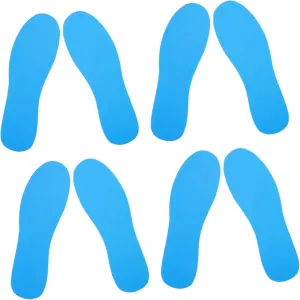 4Pairs Breathable Sports Insoles for Men Shock Absorbing Shoe Cushions Ergonomic Arch Support Comfortable for Daily Use and Walking