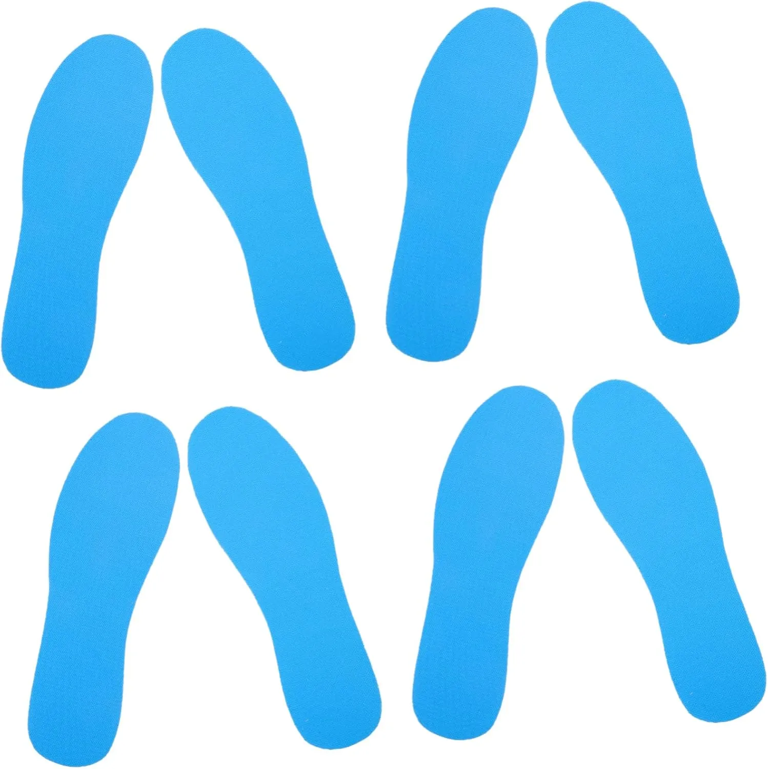 4Pairs Breathable Sports Insoles for Men Shock Absorbing Shoe Cushions Ergonomic Arch Support Comfortable for Daily Use and Walking