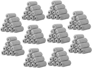 5sets Elastic Fit Shoe Covers Boot Covers Disposable Non-slip for Indoor Outdoor Use 100pcs*5