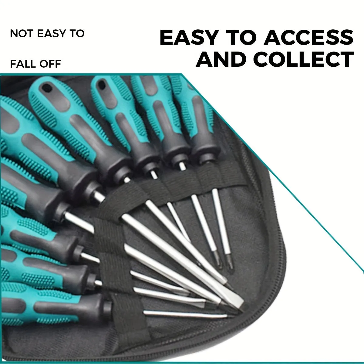 9Pcs ABS Non-Slip Screwdriver Set