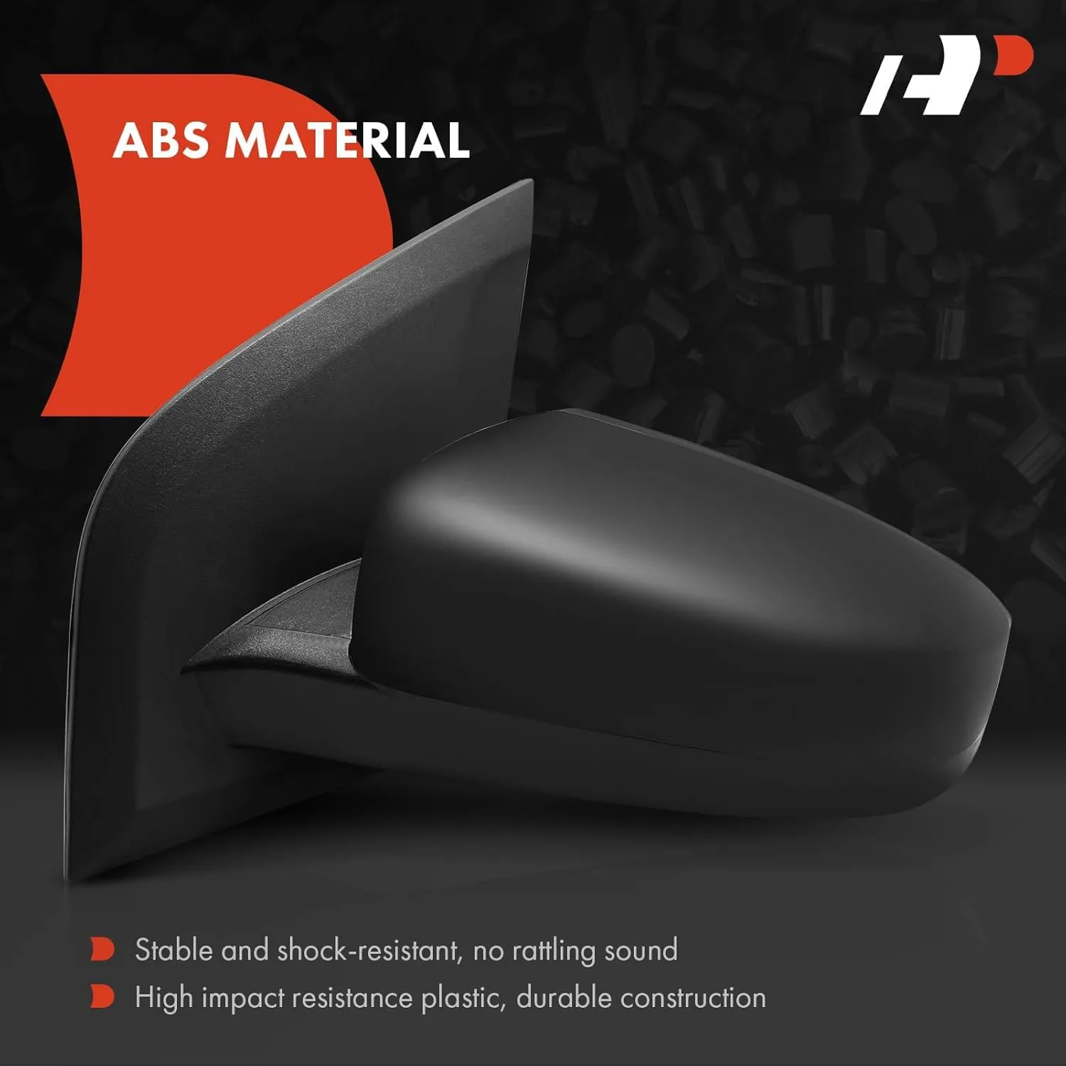 A-Premium Driver Side Power Door Mirror - Compatible with Nissan Sentra 2007 2008 2009 2010 2011 2012 - Non-Heated Non-Folding Black Outside Rear View Mirror - Replace# NI1320167, 96302ET01E