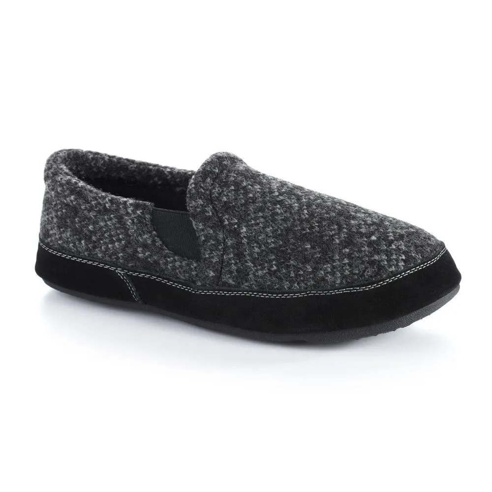 Acorn Fave Gore Slipper - Charcoal