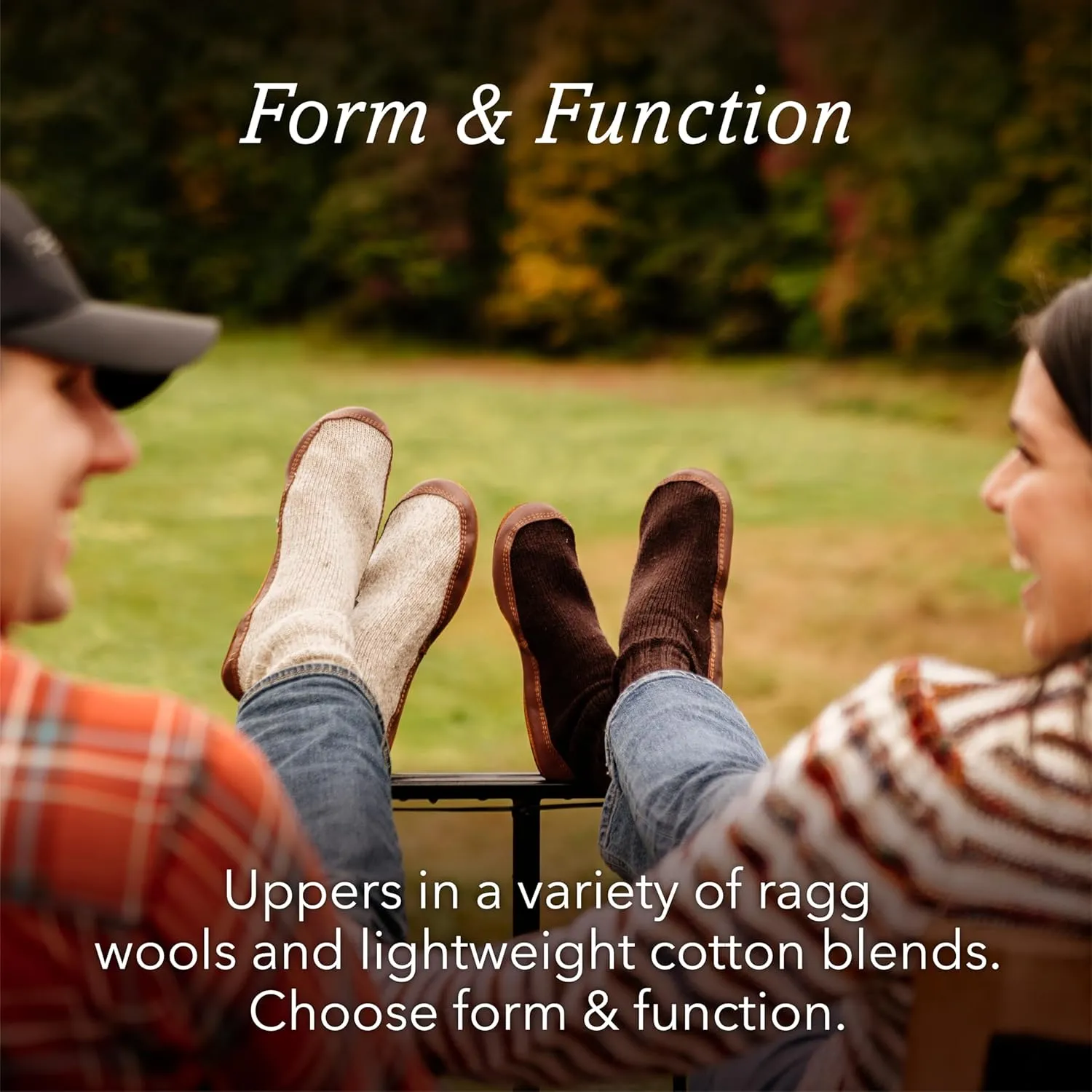 Acorn Mens and Womens Original Slipper Socks - Cloud Cushion, Ragg Wool, Moisture-Wicking, Suede Sole