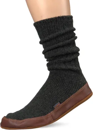 Acorn Mens and Womens Original Slipper Socks - Cloud Cushion, Ragg Wool, Moisture-Wicking, Suede Sole