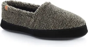 Acorn Men's Slippers with Memory Foam Insole Suede Sidewall and Rubber Outsole