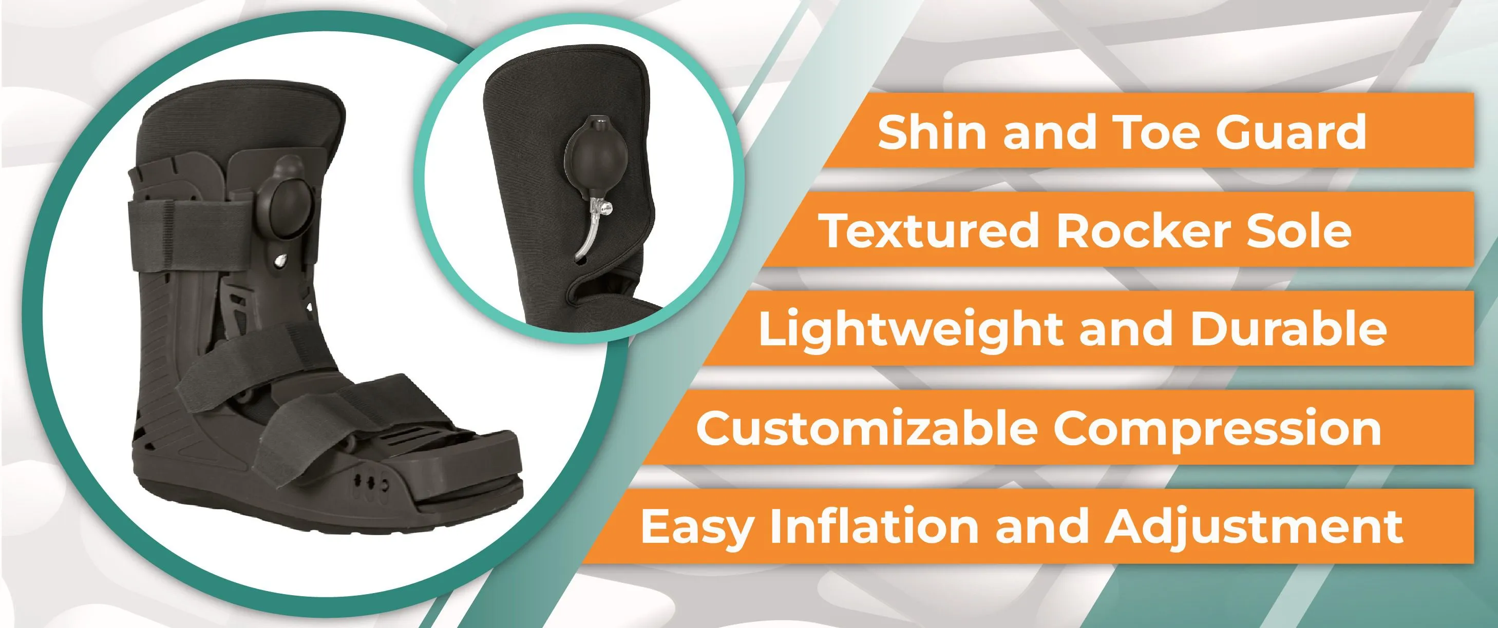 Air Walking Boot - Shell - Short