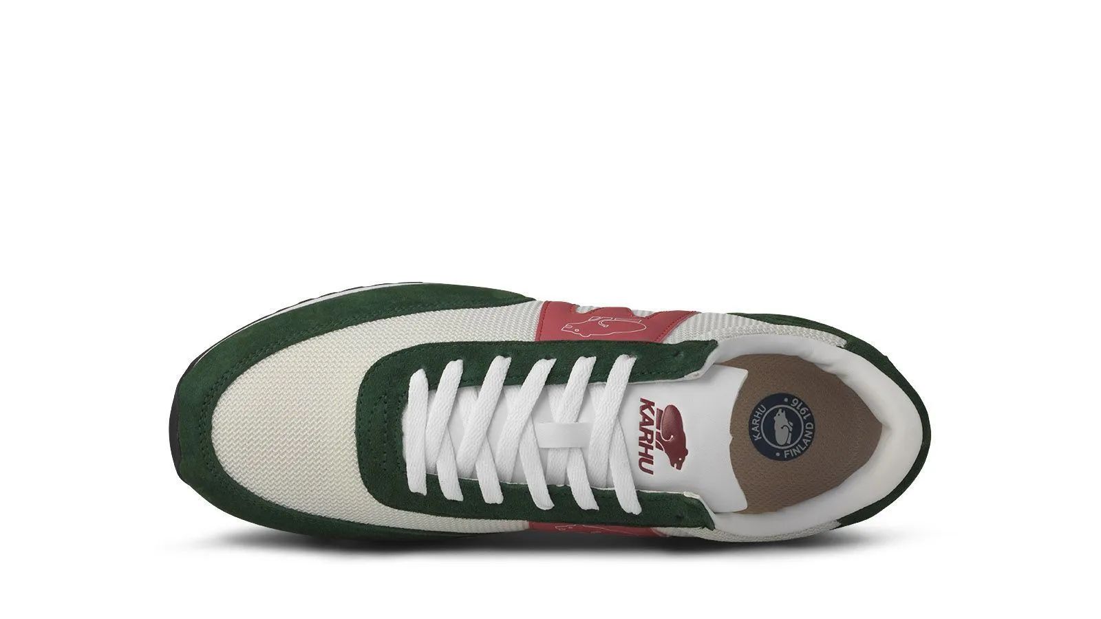 ALBATROSS 82 - KOMBU GREEN / MINERAL RED