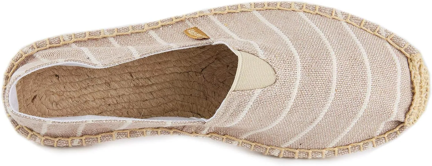 Alexis Leroy Men's Fashion Casual Canvas Slip on Flat Espadrilles