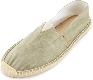 Alexis Leroy Men's Fashion Casual Canvas Slip on Flat Espadrilles
