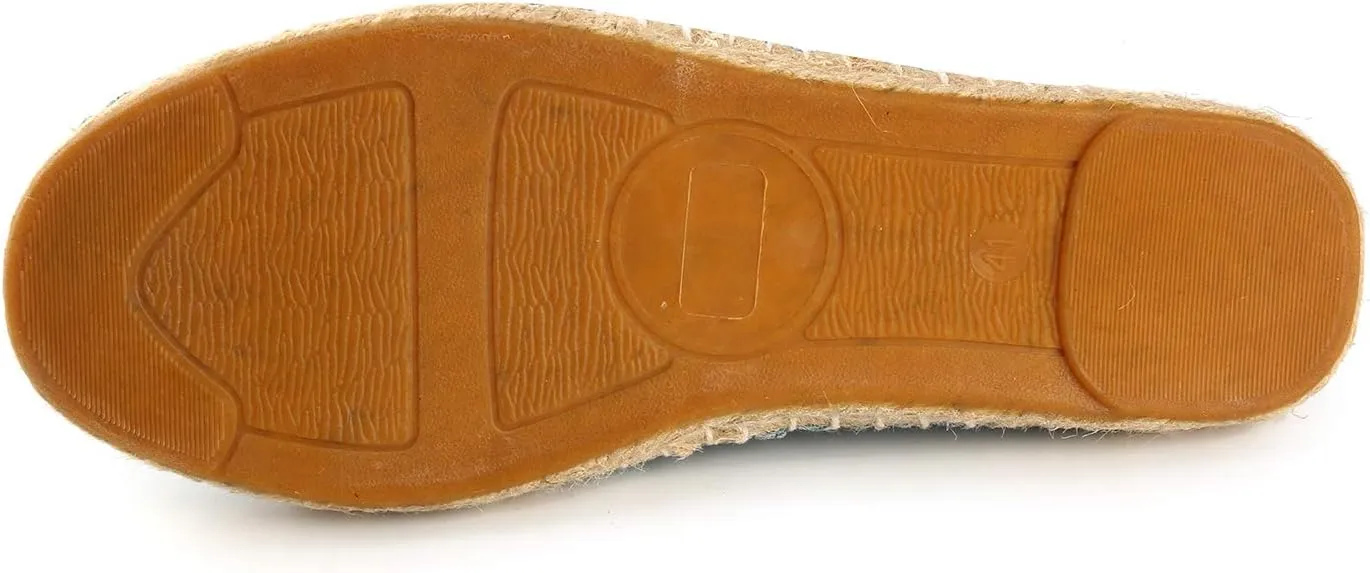 Alexis Leroy Men's Fashion Casual Canvas Slip on Flat Espadrilles