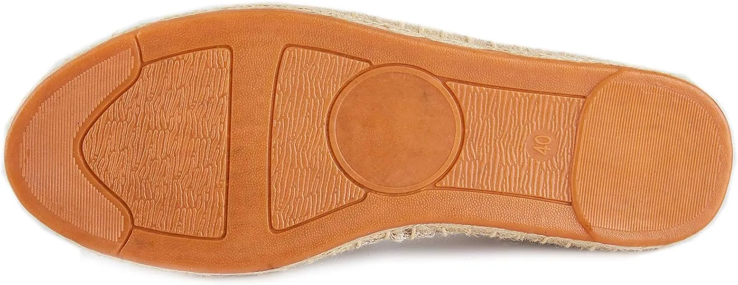 Alexis Leroy Men's Fashion Casual Canvas Slip on Flat Espadrilles