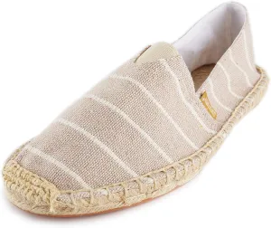 Alexis Leroy Men's Fashion Casual Canvas Slip on Flat Espadrilles