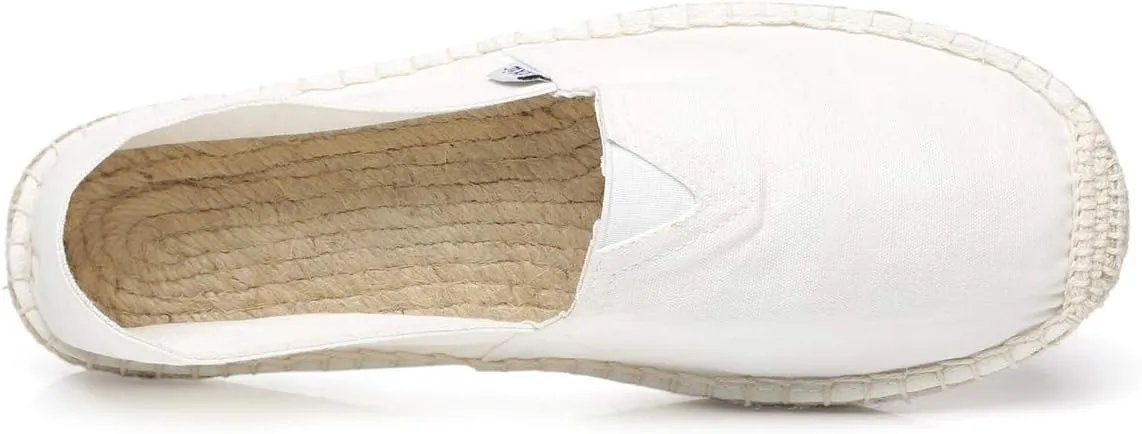 Altxic Men's Closed Toe Comfortable Canvas Slip on Flat Espadrilles