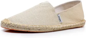 Altxic Men's Closed Toe Comfortable Canvas Slip on Flat Espadrilles