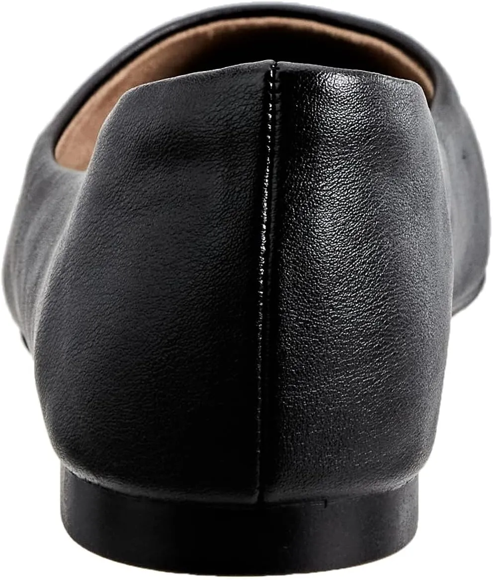 Amazon Essentials Women's Pointed-Toe Ballet Flat