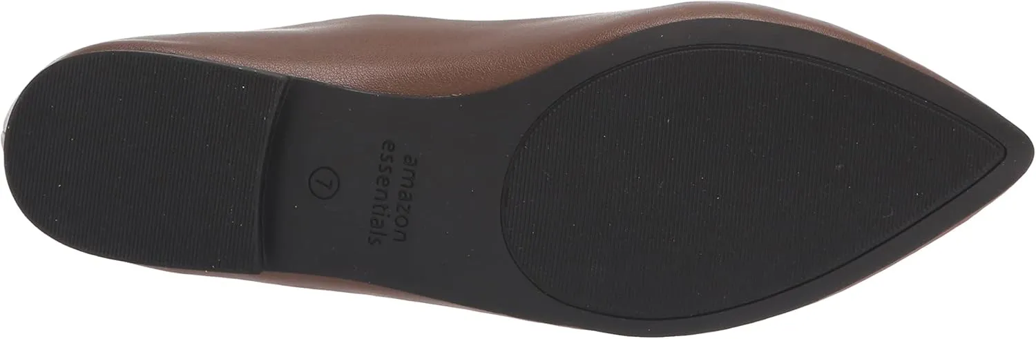 Amazon Essentials Women's Pointed-Toe Ballet Flat