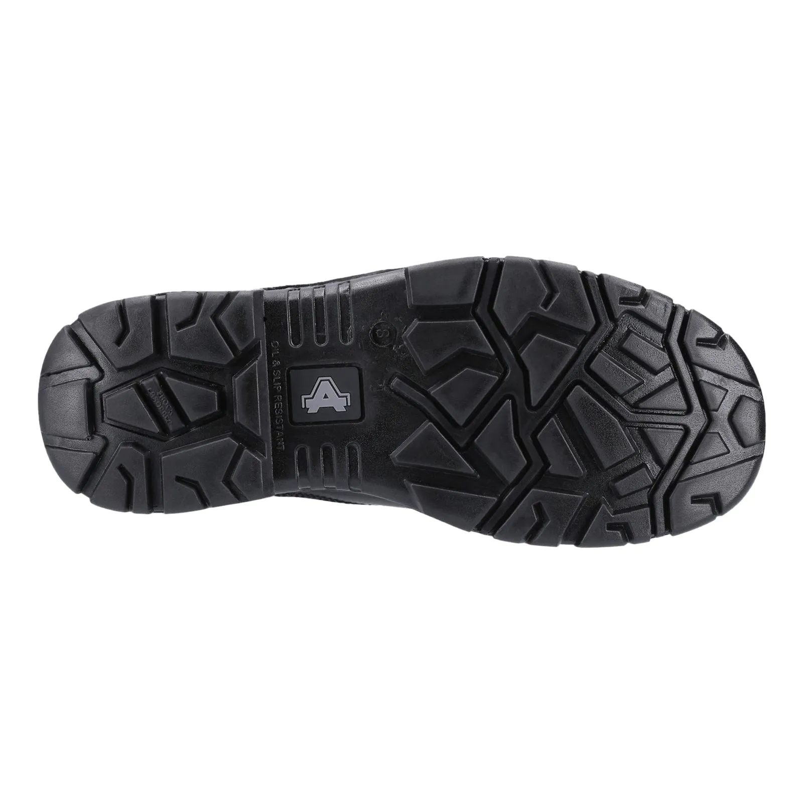 Amblers Safety Combat Leather Black Safety Boots