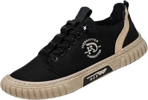 AngryMonkey Men's Outdoor Low Top Hopomart Sport Shoes, Non-Slip Lightweight Breathable Travel Casual Jogging Shoe