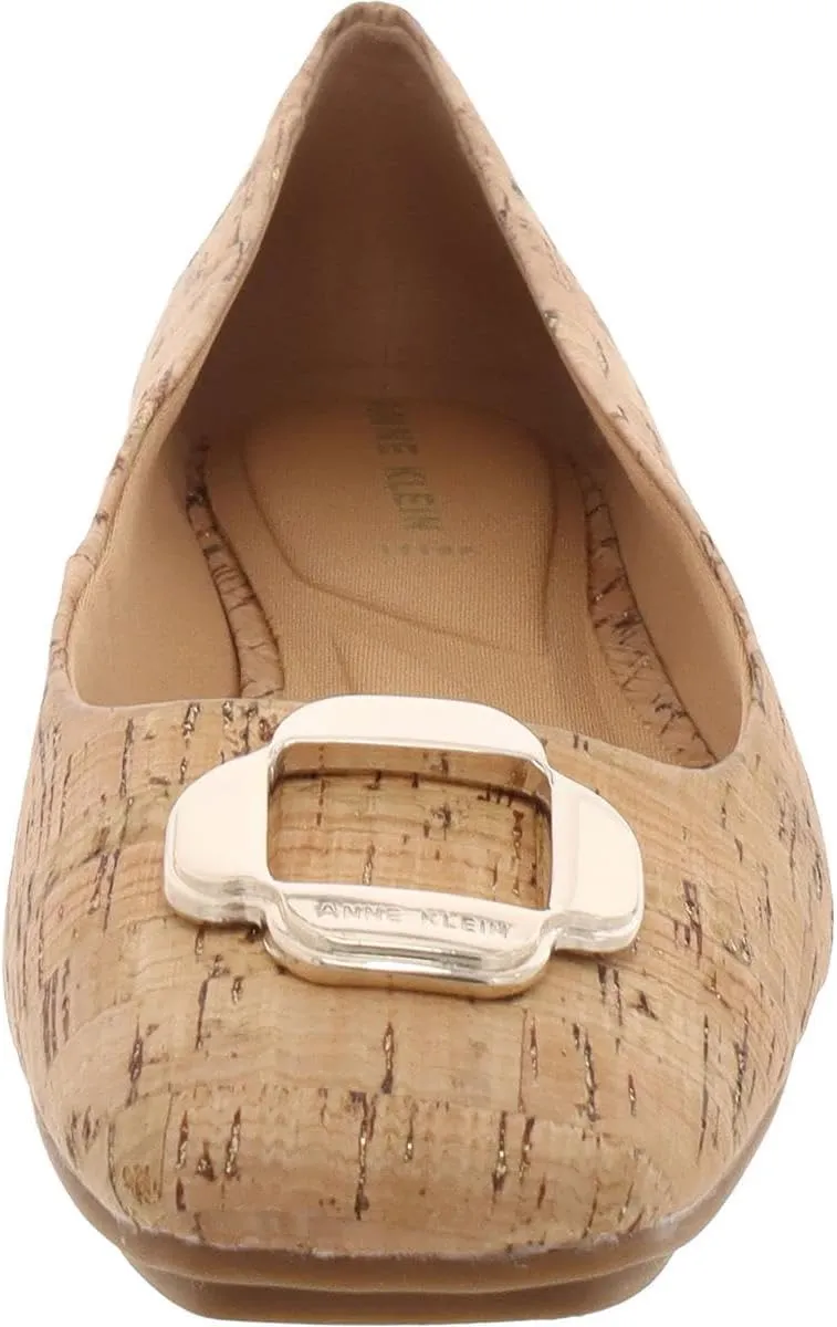 Anne Klein Womens Aggie Slip On Square Toe Loafers