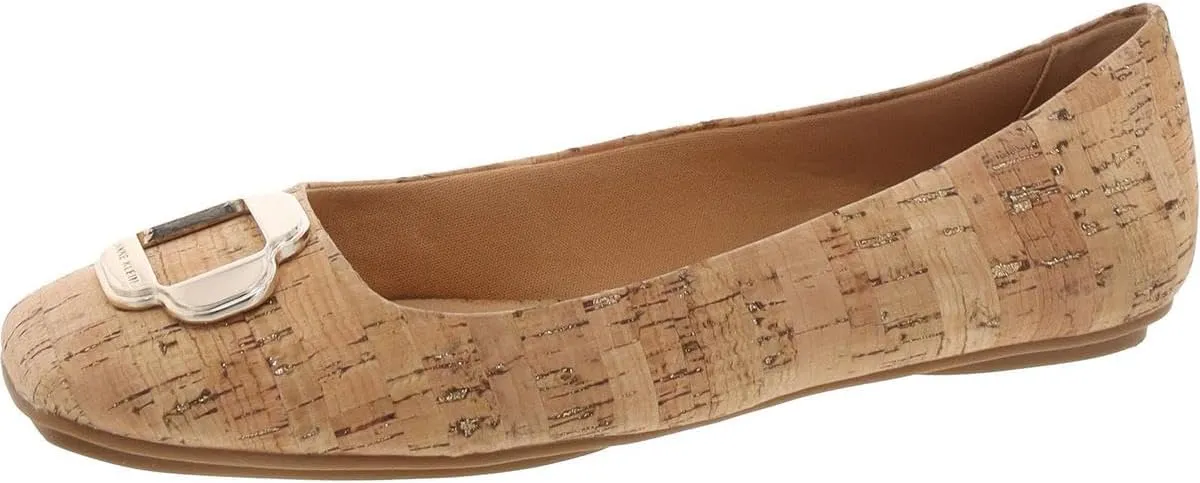 Anne Klein Womens Aggie Slip On Square Toe Loafers