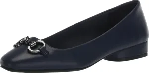 Anne Klein Womens CORA Chain Slip On Loafers