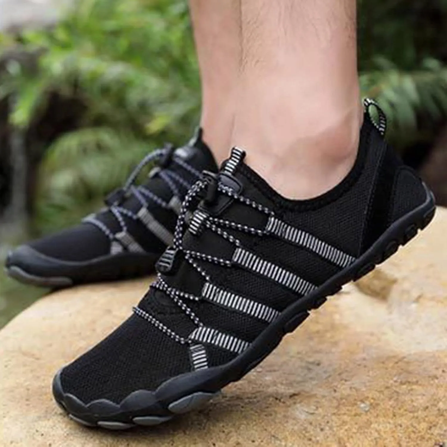 Aqua Sport Shoes Quick Dry Water Shoes Barefoot for Women Men Beach Swim Pool Surf Yoga Hiking Lightweight Non Slip Outdoor