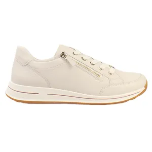 Ara Ladies Wide Fit Trainers - 24801-97 - Cream