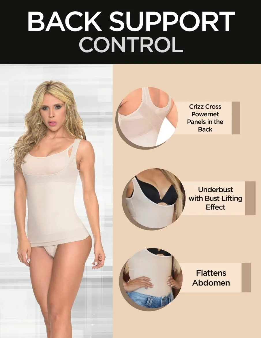 ARANZA Back Support Posture Corrector Waist Trainer Tummy Control Shapewear Top Faja Espalda