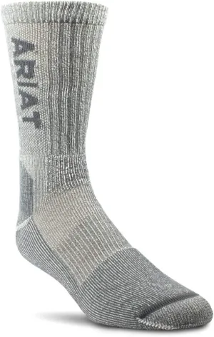 ARIAT Lightweight Merino Blend Arch Support Reinforced Mid Calf Socks