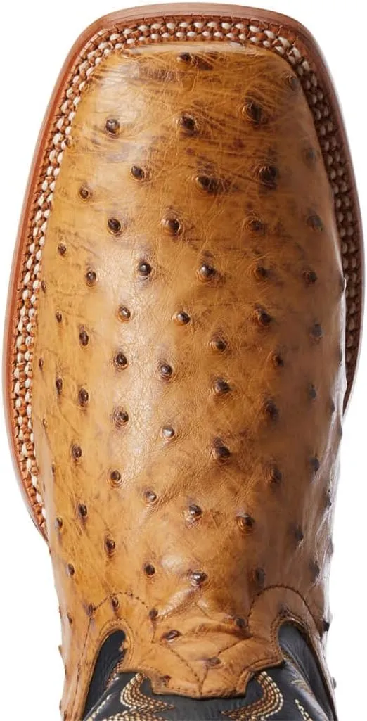 ARIAT Men's Gallup Full Quill Ostrich Western Boot