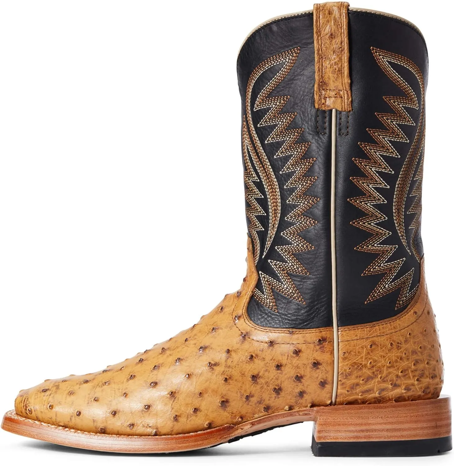 ARIAT Men's Gallup Full Quill Ostrich Western Boot
