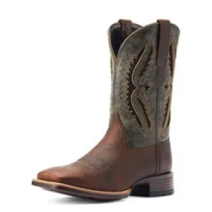 Ariat Men's Rowder VentTEK 360 Rust/Forest Green Western Boots