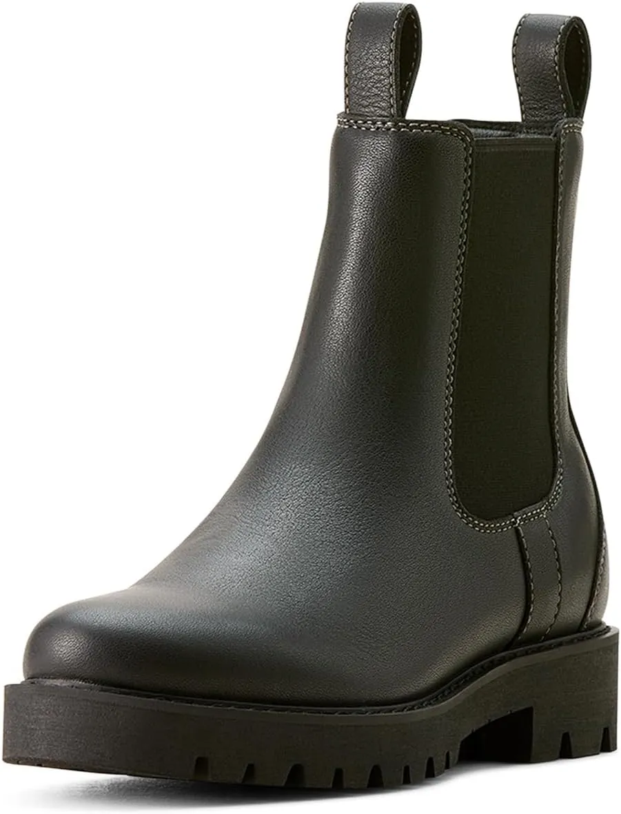 ARIAT Women's Wexford Lug Mid Waterproof Chelsea Boot