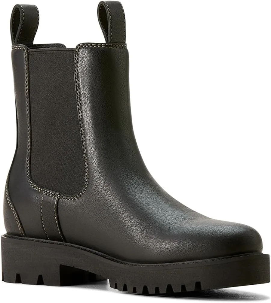 ARIAT Women's Wexford Lug Mid Waterproof Chelsea Boot