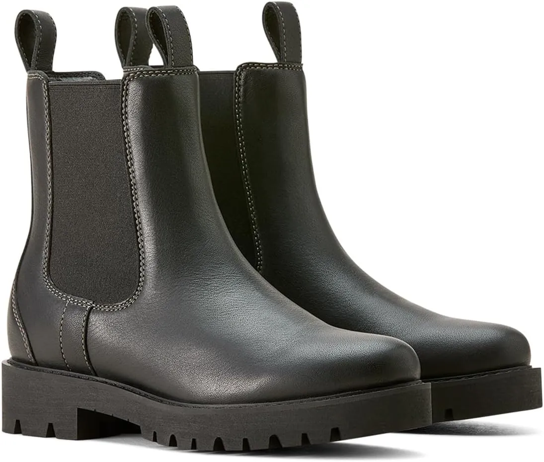 ARIAT Women's Wexford Lug Mid Waterproof Chelsea Boot