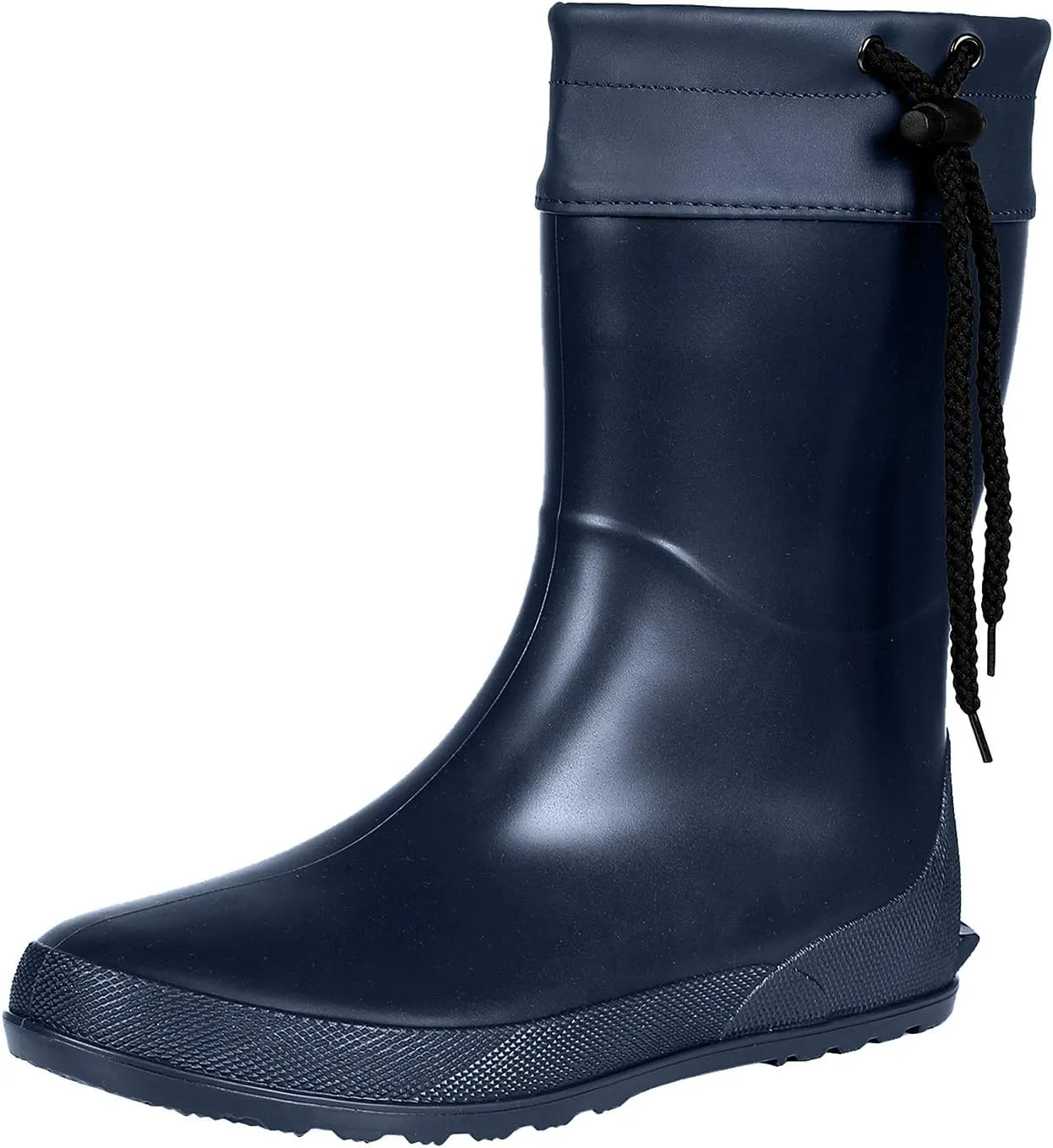 Asgard Packable Tall Rain Boots for Women Waterproof Rubber Garden Boots Ultra Lightweight Flat Mud Boots- NOT FOR WIDE CALF