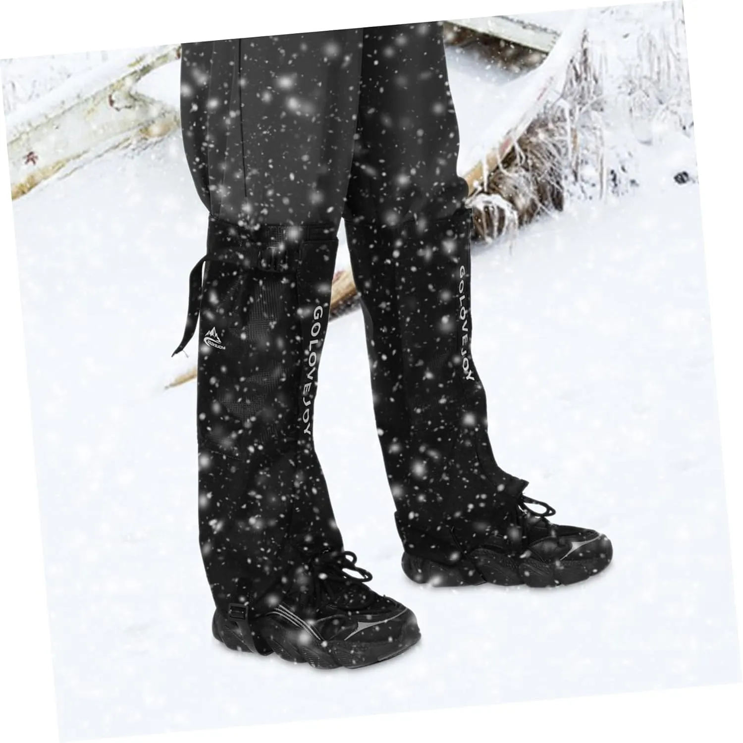 balacoo Boots Snow Leg Gaiters for Hiking Leg Covers Hiking Boot Gaiters Waterproof Winter Outdoor Boot Gaiters