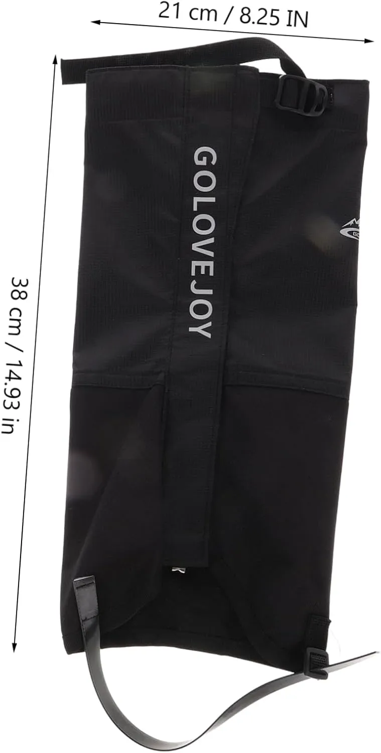 balacoo Boots Snow Leg Gaiters for Hiking Leg Covers Hiking Boot Gaiters Waterproof Winter Outdoor Boot Gaiters