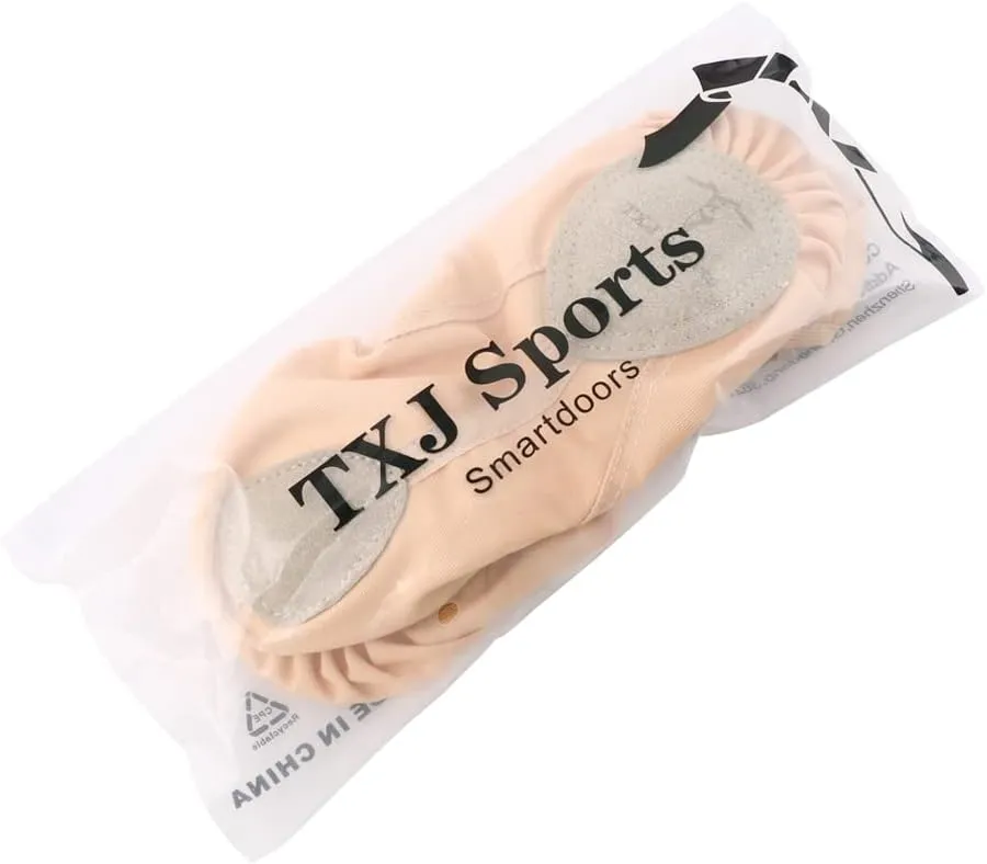 Ballet Slipper Dance Shoes for Women & Girls - Canvas Ballet Shoes for Yoga