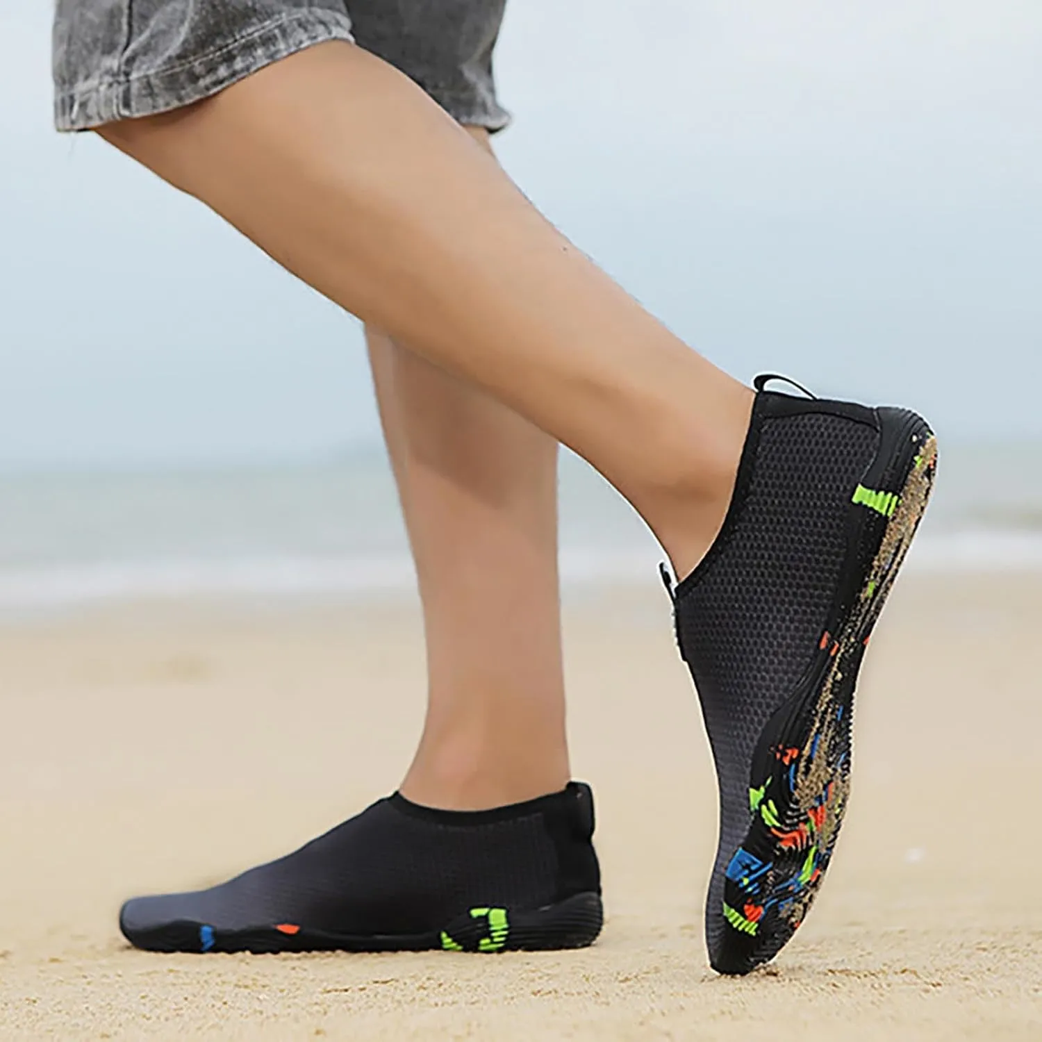 Barefoot Quick Dry Water Shoes for Men Women Aqua Swim Beach Pool Surf Hiking Kayaking Diving Yoga Outdoor Sports Lightweight Design