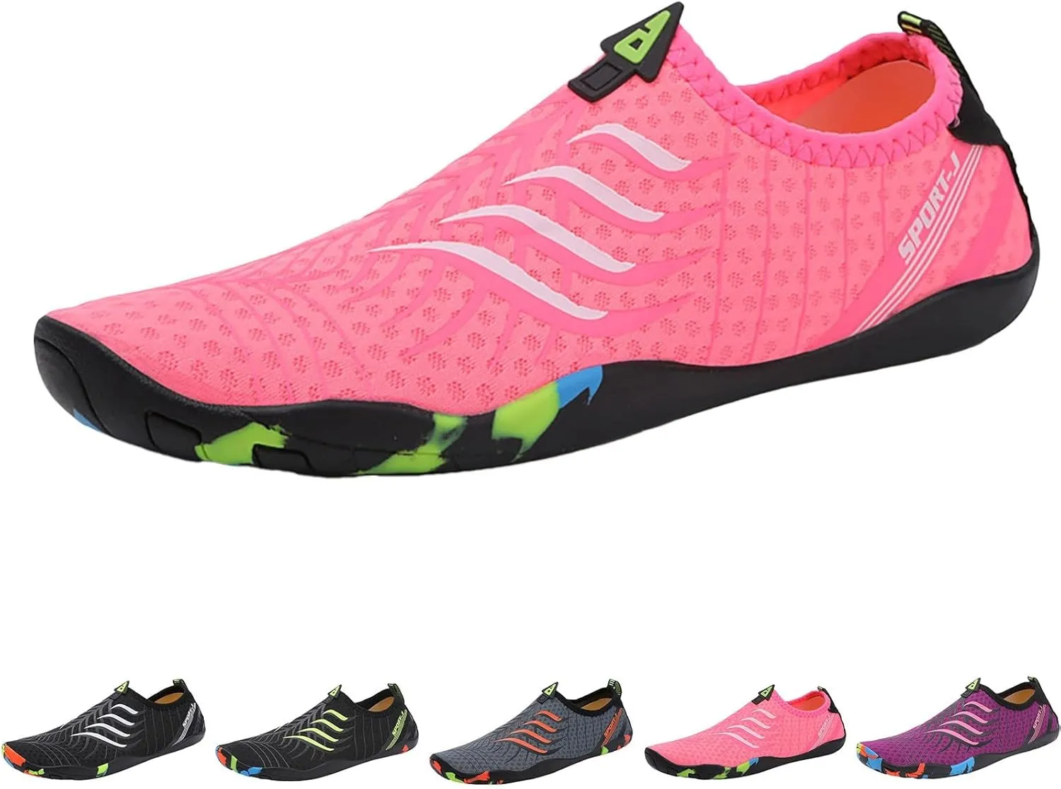 Barefoot Swim Shoes Men Women Quick Dry Aqua Water Shoes Beach Pool Surf Hiking Kayaking Diving Yoga Outdoor Sport Lightweight Design