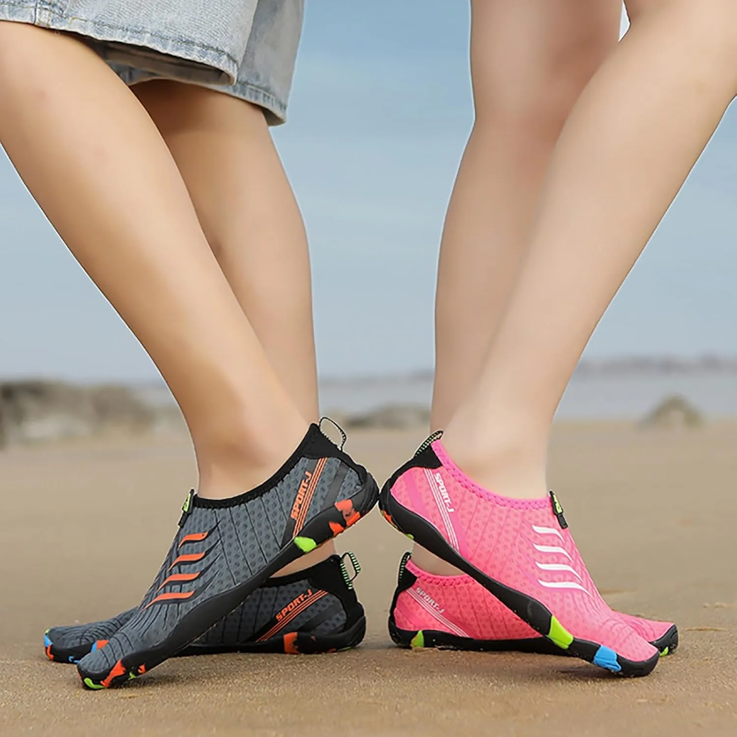 Barefoot Swim Shoes Men Women Quick Dry Aqua Water Shoes Beach Pool Surf Hiking Kayaking Diving Yoga Outdoor Sport Lightweight Design